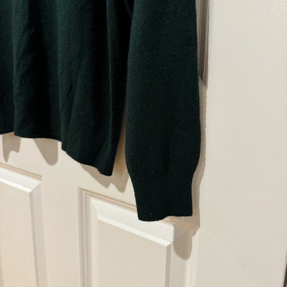 Vintage Designer's Originals Green Turtleneck Sweater Made in USA - Size Large - Picture 4 of 7